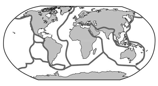 Plate Tectonics: Regents Diagrams